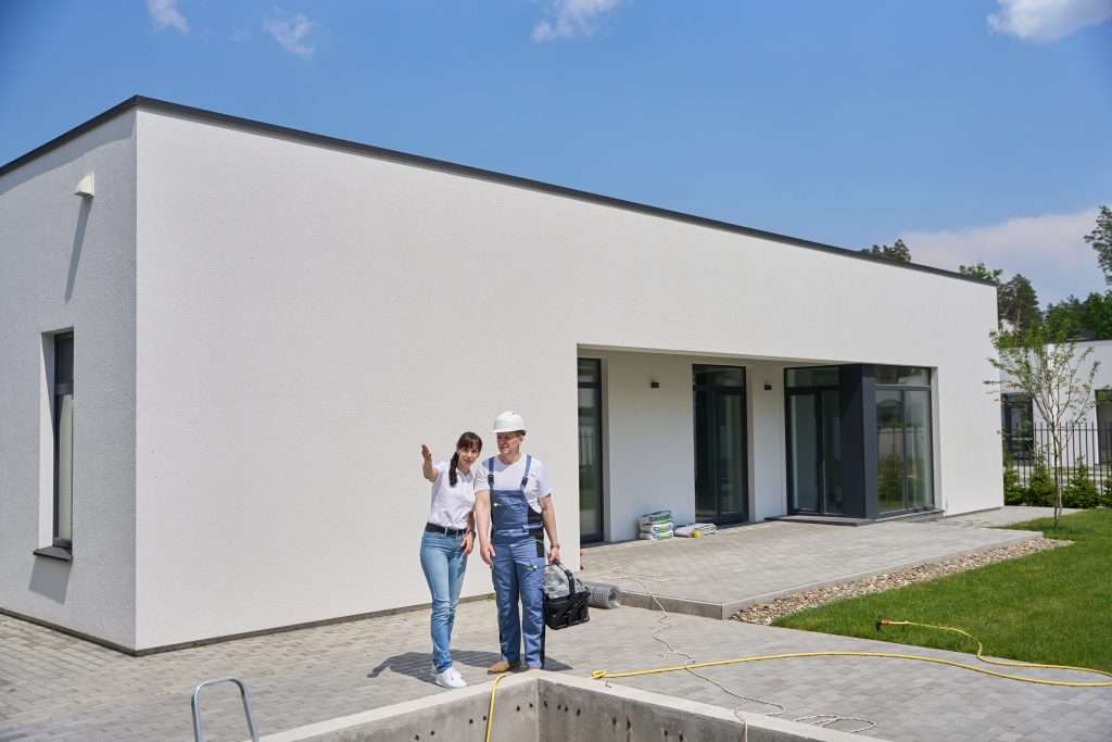 crepi onderhouden is een noodzaak - klant toont wat er moet gebeuren bij de woning